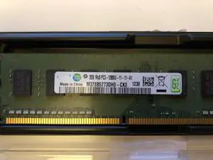 For  2GB 1RX8 PC3-12800U 2G 1600 desktop memory M378B5773DH0-CK0