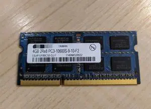 For 4GB 2RX8 PC3-10600S-09-10-F2  M471B5273CH0-CH9  EBJ41UF8BCS0-DJ-F memory module 4G