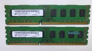 For 4G 2RX8 PC3-10600U-9-11-B1 Memory stick MT16JTF51264AZ-1G4M1