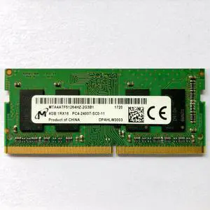 For  4G 4GB 1RX16 PC4-2400T Notebook Memory Bar MTA4ATF51264HZ-2G3B1