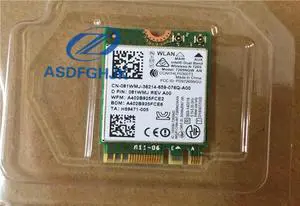 Wireless WLAN Card 7265NGW AN for DeLL Intel Dual Band 802.11AN 300m 2x2 Wifi+BT4.0 NGFF/M.2 81WMJ 081WMJ 100% Test ok