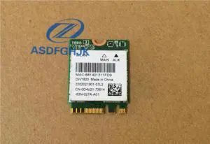 DW1820 WLAN WiFi Wireless 802.11ac NGFF 867M Network Module Card +Bluetooth 4.1 D4V21 0D4V21 QCNFA344A for DELL 7359 E7470