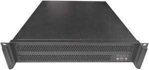 2U industrial equipment case 19 inches rack-mount monitoring server chassis S2490 support multiple power supply 490MM