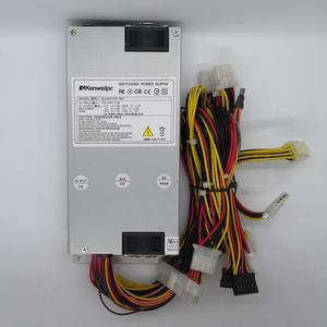rack-mounted 400W PSU 1U industrial server power supply JCI-4011PP-1M1 IPC power 2 fans with the switch active PFC 100-240V