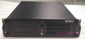 factory direct 3U industrial case 19 inches rack-mounted server chassis TOP3U450B support ATX power supply 1.2MM SGCC black
