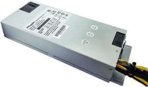 rack-mounted rated 600W 1U power supply industrial server IPC power JCI-6011P-1M1 2 fans with the switch and active PFC