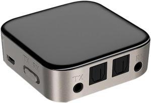 Bluetooth Receiver Bluetooth Adapter,3.5Mm Aux Bluetooth Transmitter Optical Bluetooth 2 To 1 Transmitter,for Smart Tv