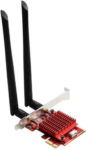 WiFi 6 Wireless Network Card AX200 Dual-Band Gigabit 2.4G+5.8G Bluetooth 5.0 PCIE Desktop Computer Network Card for PC