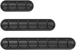 Cable Management Clip, Silicone Self-Adhesive Power Cord for Desktop USB Charging Cable, Mouse Cable, PC Office and Home