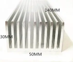1piece aluminum heatsink 50*30-140mm/ IC heat sink/LED heat sink/Aluminum profiles/PCB heat sink