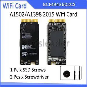 Year wifi card bluetooth 2015, 4.1 anos para macbook pro retina 13 "e 15" a1502 a1398 802.11ac 2016-2018 2016-2018