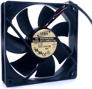 For ADDA AD1212MB-A71GL 120mm cooling fan 12V 0.33A 2050RPM axial fan