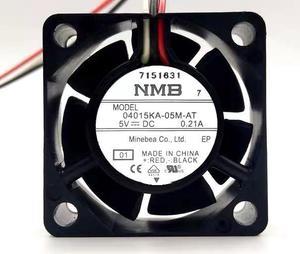 04015KA-05M-AT for NMB 40mm 4cm DC 5V Cooling Fan,40X40X15mm 0.21A 3-Wire 3-Pin Cooler