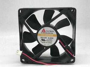 FD128025HS 8025 80X80X25mm 8cm DC 12V Brushless 0.23A 8CM Computer PC Cooling Fan