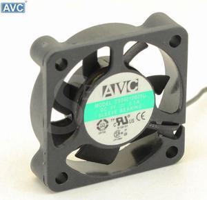 For AVC DS04010B05U 4010 4cm 4*4*1CM 40*40*10MM  5V 0.3A 2-pin server inverter cooling fans