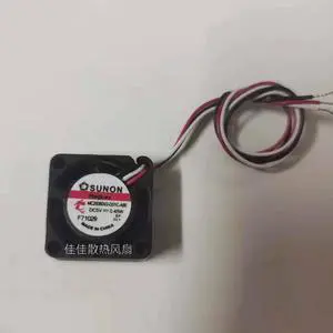 2pcs For SUNON MC20080V2-D01C-A99  20mm 20X20X8mm 2008 5V 0.45W 3-wire Cooling Fan