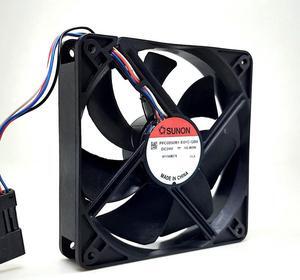 PFC0252B1-E01C-QB9 For Sunon  12025 24V double ball PWM  light fan
