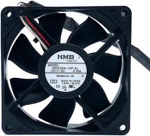 08025SA-12P-AL NMB 8025 12V 8CM 80mm Cooling Fan for Projector,Dual Ball Bearing