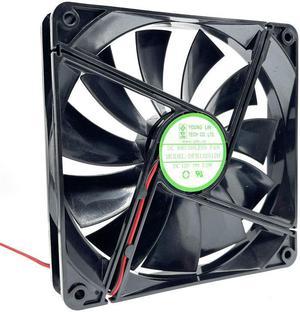 Replace DFB13512H 135mm PSU Chassis Cooling Fan DC 12V 0.28A 1800RPM 13525  135X135X25mm 2 Wires Dual Ball Bearing