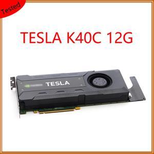 Tesla k40c 12g 100% placa gráfica para nvidia computação gpu acelerado aprendizagem profunda placa gráfica