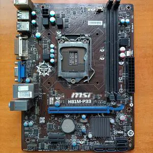 H81M-P33 for MSI 1150 DDR3 Desktop Motherboard