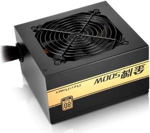 Gold Medal 500W Power Supply Rated 500W 80PLUS Gold Certification ATX PSU