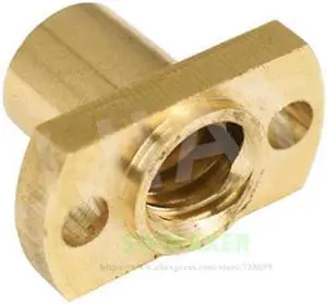 1pcs TR8 lead screw brass nut T8*8 Trapezoidal Screw Nuts Pitch 2mm guide 8mm for 3D printer parts 1pcs TR8 lead screw brass nut T8*8 Trapezoidal Screw Nuts Pitch 2mm guide 8mm for 3D printer parts