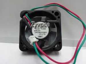 Zyvpee SHICOH 2510 F2510CT-05UCV DC5V 0.08A 2 wires 2 pins metal baldes 25mm case fan mini fan