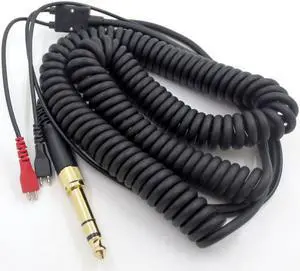 Headphone  Cable for Sennheiser HD25 HD560 HD540 HD480 HD430 414 HD250 Headphones Adapter Replacement Spring Coil Earphones