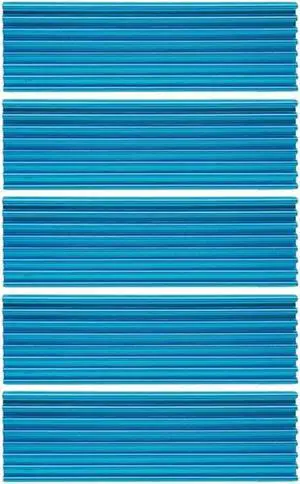 5PCS M.2 Heatsink SSD Aluminum alloy Heatsink Cooler Heat sink Thermal Conductive Adhesive For M.2 NGFF 2280 PCI-E NVME SSD Blue