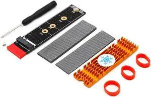 PCI-E PCI Express 3.0 X1 to NVME M.2 M KEY NGFF SSD PCIE M2 Riser Raiser for 2230 2242 2260 2280 Heatsink SSD PCIE to M2 Adapter