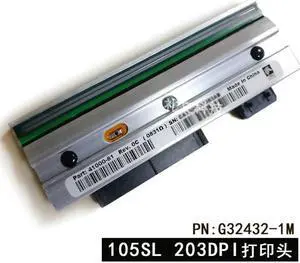 Compatible G32432-1M print head Printhead For zebra 105SL 203dpi Thermal barcode label printer Spare Parts
