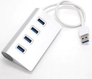 USB 2.0 Hub USB interface docking station 4port aluminum alloy splitter high-speed data transmission support Windows