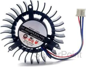 for graphics card cooling fan PL50S12H-3 DC12V 0.27A PL50S12M-3 0.24A Pitch 39MM Diameter 55MM