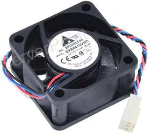 EFB0412VHD DC12V 0.18A 3-Pin CPU Axial Blower Cooling Fan
