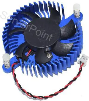 Well Tested Sapphire 4550 HD4350 4550  VGA Fan  6.1CM Holes Pitch Radiator Cooling