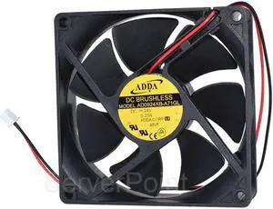 Well Tested AD0924XB-A71GL 24V 0.25A double ball axial fan For  ADDA server cooling fan 92 * 92 * 25CM