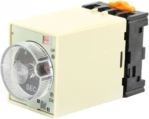 ST3PA-B 0-10S Power On Delay Timer Relay Knob Control Time Relay with Base AC 220V Power On Delay Timer Relay ST3PA-B 0-10S Power On Delay Timer Relay Knob Control Time Relay with Base AC 220V Power On Delay Timer Relay