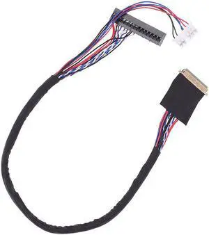 1pc 40 Pin 1 Channel 6 Bit LED LCD LVDS Screen Cable For Display