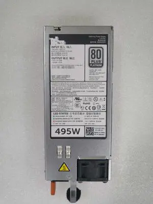 For DELL R720 R620 server power supply 495W 3GHW3 N24MJ D495E-S0 F495E-S0