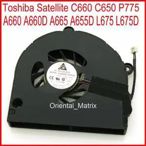 KSB06105HA-9K1N Laptop Fan For Toshiba Satellite C660 C650 P775 A660 A660D A665 A655D L675 L675D Laptop CPU Cooling Fan