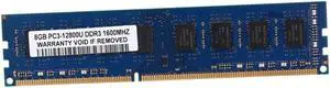 DDR3 8G RAM Memory 1600Mhz PC3-12800 RAM Memory 240Pin DIMM Desktop Computer Memory For AMD  RAM Memory