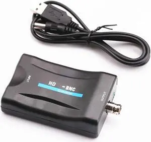 BNC To HDMI-compatible Converter 1080P/720P Display Video Conversor for DVR Detector BNC TV Signal Converter with USB Cable