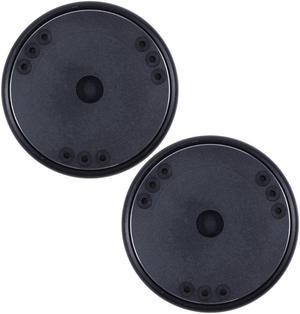 2X Sound Isolation Platform Damping Recoil Pad for Apple Homepod Echo Google Home Stabilizer Smart Speaker(Black)