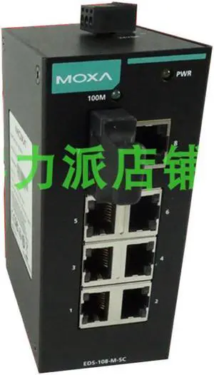 Spot Photo For MOXA EDS-108-M-SC 1 Optical Port 7 Electrical Port Switch Multimode Fiber Port Spot Photo For MOXA EDS-108-M-SC 1 Optical Port 7 Electrical Port Switch Multimode Fiber Port