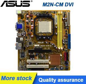 Socket AM2/AM2+ Motherboards ASUS M2N-CM DVI DDR2 4GB PCI-E 16X USB 2.0 uATX Motherboard For Athlon 64 4000+ Phenom X3 8450e cpu