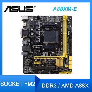 ASUA A88XM-E Socket FM2/FM2+ Motherboard DDR3 RAM 32GB  AMD A88X Motherboard PCI-E 3.0 USB3.0 Micro ATX For A10-6800K CPUS