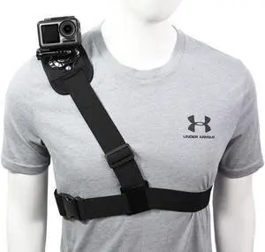 Adjusted Elastic Shoulder Mount Strap for Gopro 8 7 6 5 4 3+ 3 2 1 Strap Clamp for Action Cameras Gopro Accessories
