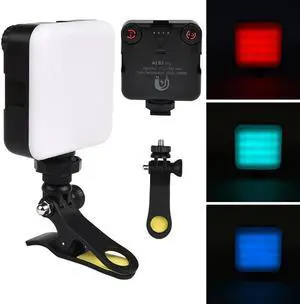 AL85 Pro Mini RGB Light Led Camera Lights with Clamp Mount Photography Lighting Panel Lamp Rgb Atmosphere Lamps 2500-9000K