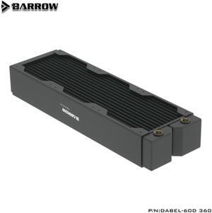 Barrow Thick 60mmDabel-60d 360MM series Radiator High-density single-wave copper water cooling row 360MM